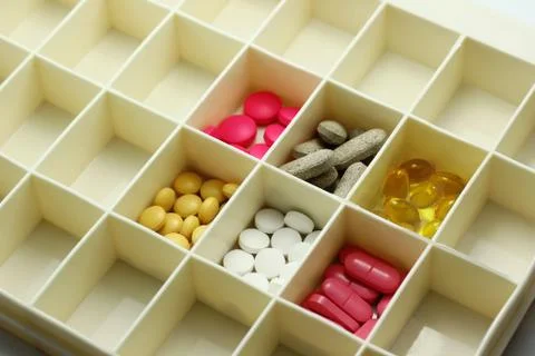 Pill box Stock Photos