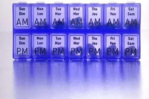 Pill box Stock Photos