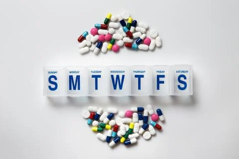 Pill box Stock Photos