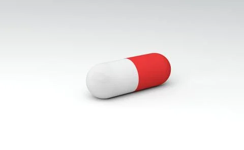 Pill Capsule - XL Stock Illustration