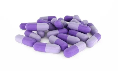 Pill capsules Stock Illustration