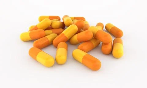 Pill capsules Illustrazione stock