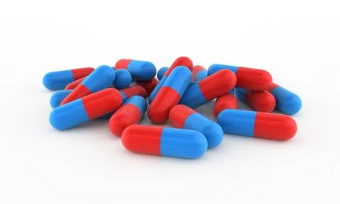 Pill capsules Illustrazione stock