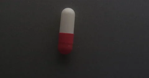 Pill up close, macro shot of pill Stock Footage 146420409