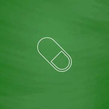 Pill computer symbol Stock-Illustration