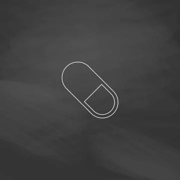 Pill computer symbol Stock-Illustration