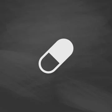 Pill computer symbol Stock-Illustration