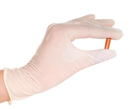 Pill in a doctor's hand Stock Photos