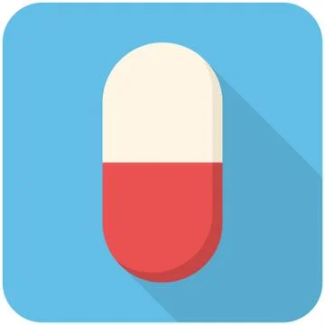 Pill icon Stock Illustration
