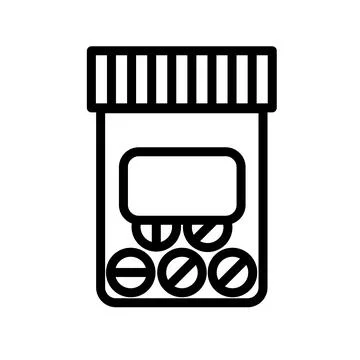 Pill icon Stock Illustration