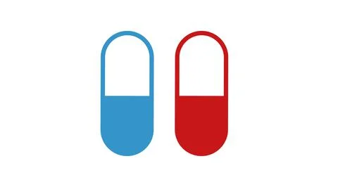 Pill Icon Set Stock Illustration