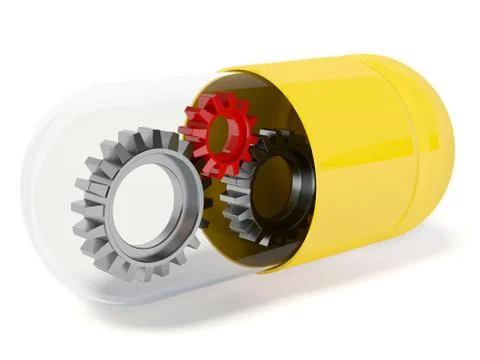 Pill Stock Illustration