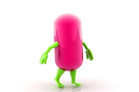 Pill Stock Illustration