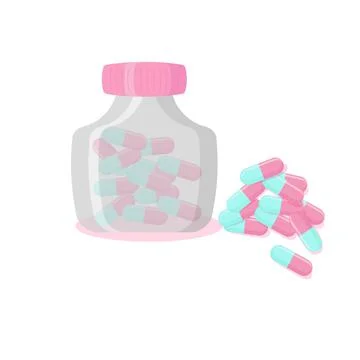 Pill Stock Illustration