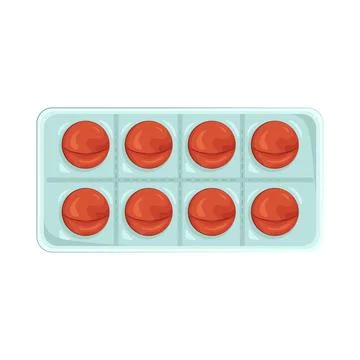 Pill Illustration Stock Illustration