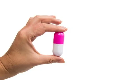 Pill isolated Stock Photos