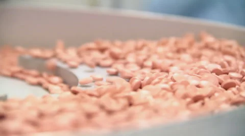 Pill manufacturing Stock-Footage 48137792