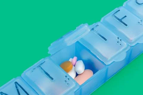 Pill Organizer Stock Photos