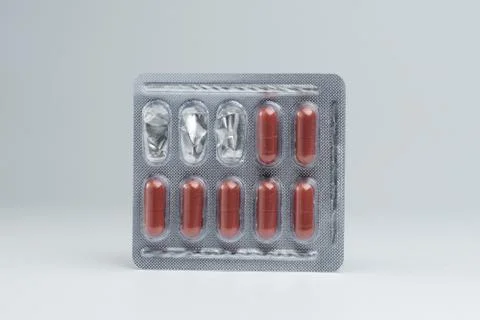 Pill package Stock Photos