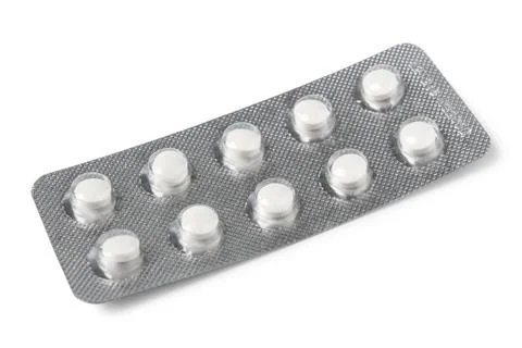 Pill packaging 스톡 사진