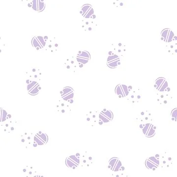 Pill phytotherapy glyph seamless pattern Stock Illustration