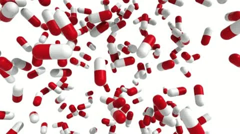Pill Rain Video stock 10817279