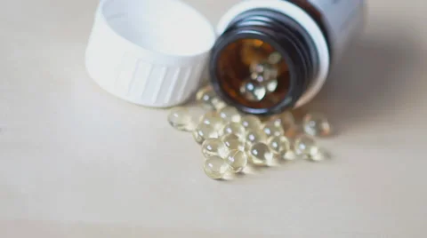 Pill - Rolling to the heap Stock Footage 36971433