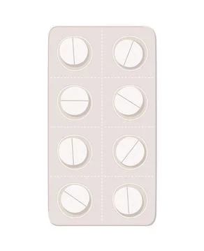 Pill tablet design Stock Illustration