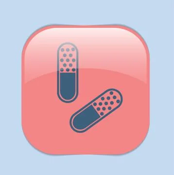 Pill tablet icon Stock-Illustration