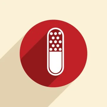 Pill tablet. Stock Illustration