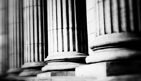 Pillar close-up Stock Photos
