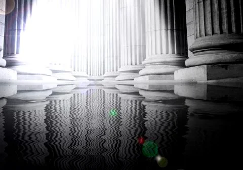 Pillar close-up Stock Photos