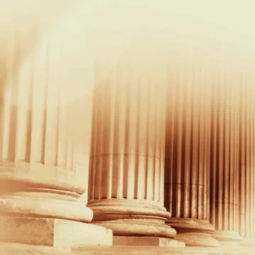 Pillar close-up Stock Photos