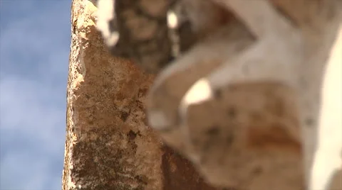 Pillar close shift focus Stock Footage 58279461