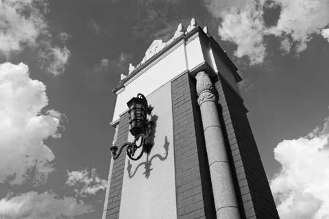 Pillar gate Stock Photos