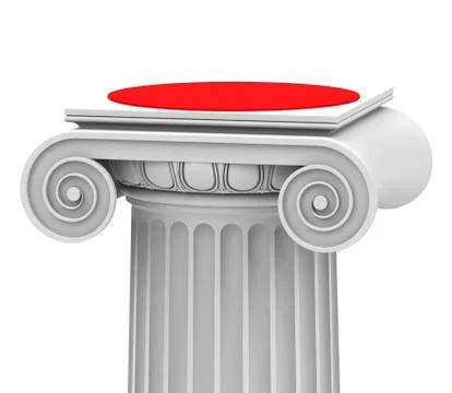 The pillar Stock Illustration