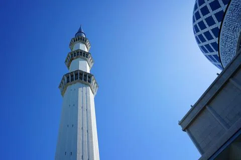 Pillar of mosque Stock Photos