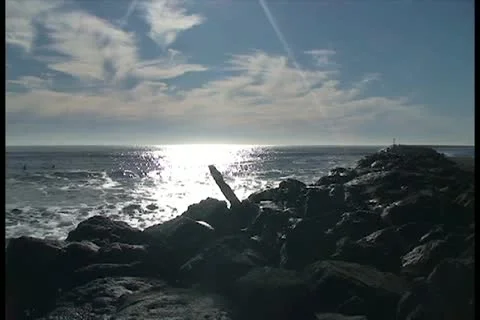 Pillar Point Beach 動画素材 10859706