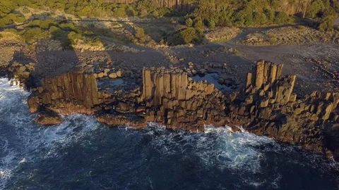 Pillar of rocks Stock Footage 121658926