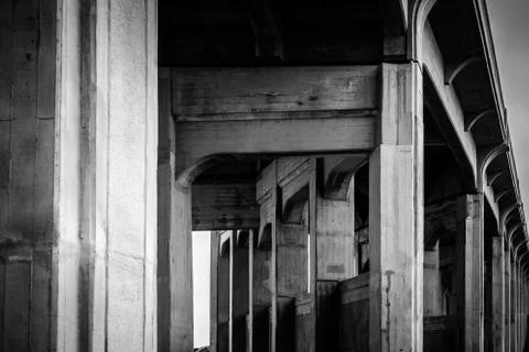 Pillars and beams Stock Photos