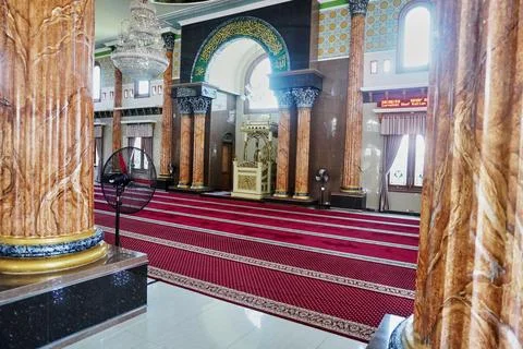 The pillars building Stock Photos