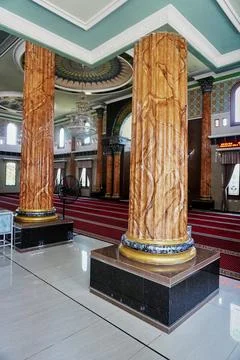 The pillars building Stock Photos