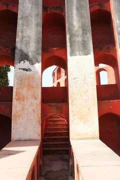 Pillars direction Stock Photos