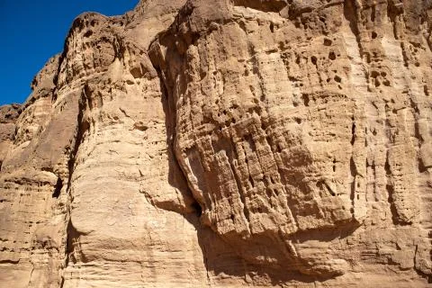 Pillars of Solomon in Timna Park Stock-Fotos