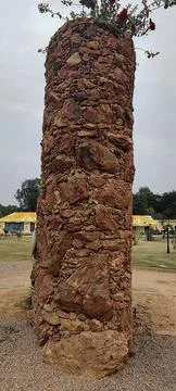 Pillars of stone Foto stock