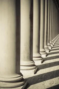 Pillars of strength Stock Photos