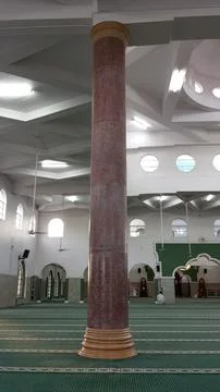 Pillars supporting the mosque. Stock-Fotos