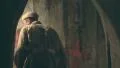 Pillbox underground movement - soldiers slink away in shelter HD Footage