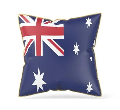 Pillow with the flag of Australia イラスト素材