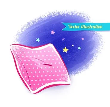 Pillow Stock Illustration